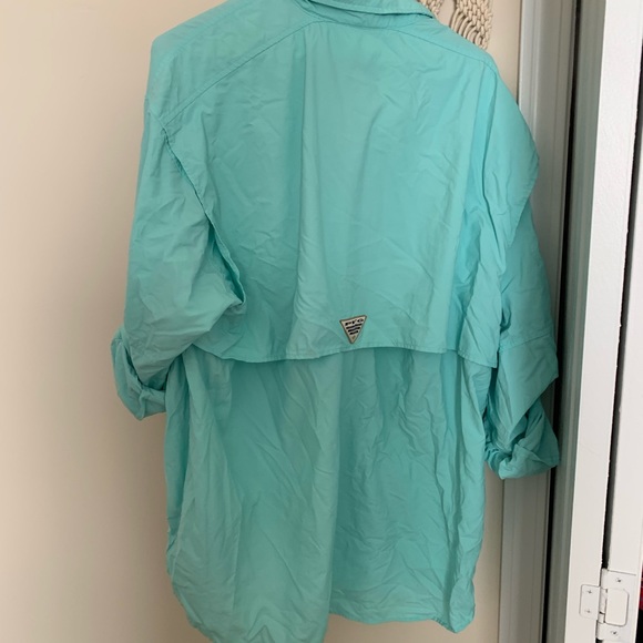 COLUMBIA Womens PFG Tamiami II Short Sleeve Shirt Medium
